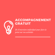 Session d'accompagnement de 2h offerte pour les indépendants en activité